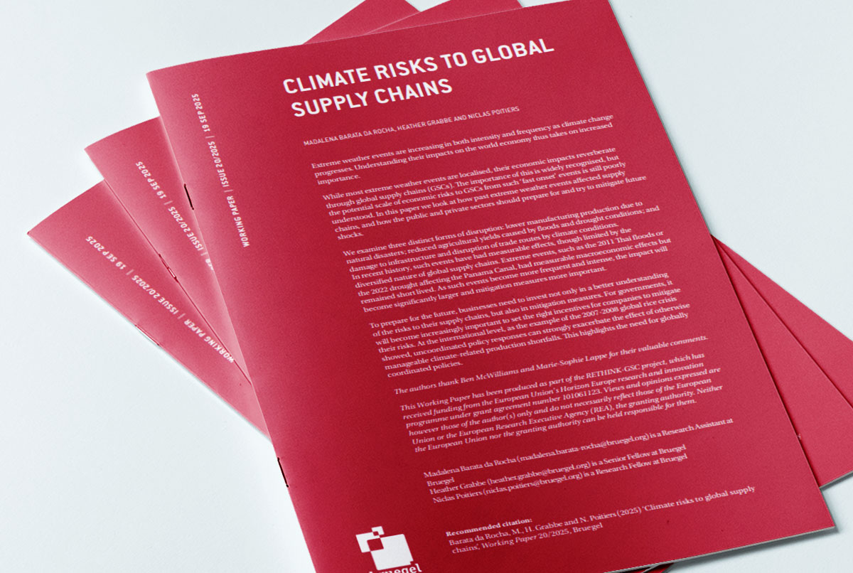Climate Risks to Global Supply Chain